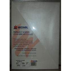 PAPEL MCH CARVING ICE NACAR TELA A-4 90G PTE 100H 7801
