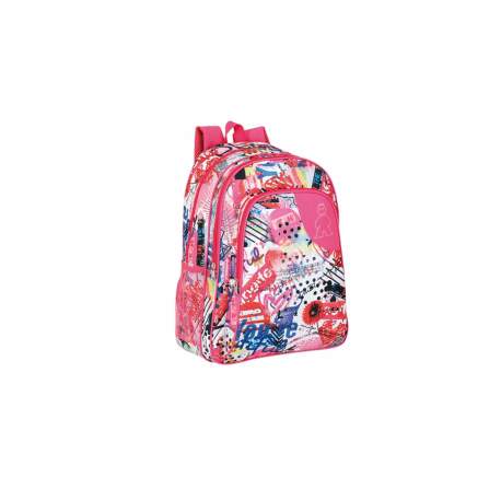 MOCHILA PERONA14 CAMPRO BEAUTIFUL DOBLE 43CM 47566