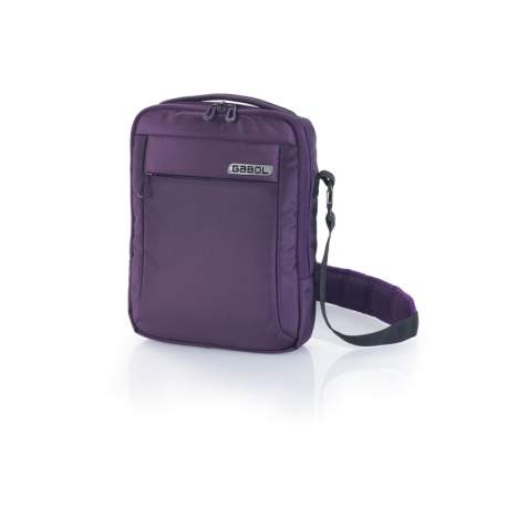 MOCHILA BANDOLERA GABOL PRO EDIT IPAD 2 405804 COLOR MORADO