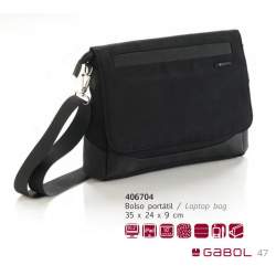 BOLSO GABOL PRO FORUM BANDOLERA IPAD NEGRO 406704