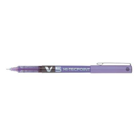 ROTULADOR PILOT V-5 VIOLETA C/12U