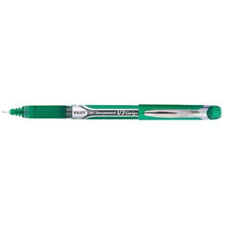 ROTULADOR PILOT V-7 GRIP VERDE C/12U