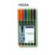 ROTULADOR STAEDTLER LUMOCOLOR MEDIO 6 COLORES 317WP6