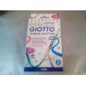 ROTULADOR GIOTTO TURBO GLITTER PURPURINA 8 COLORES CARTON