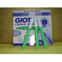 ROTULADOR GIOTTO TURBO MAXI FILA VERDE CLARO C/12U