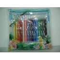 ROTULADOR INOXCROM 10 FAIRIES 15 COLORES 700092