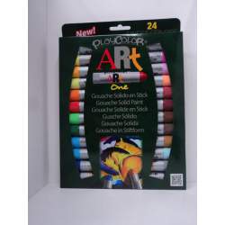 TEMPERA SOLIDA INSTANT PLAYCOLOR ONE ART GOUACHE 24 COLORES 58251