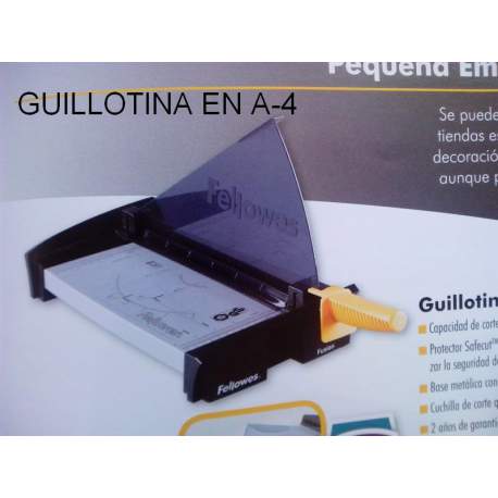 GUILLOTINA FELLOWES FUSION A-4 CUCHILLA 320MM 54300