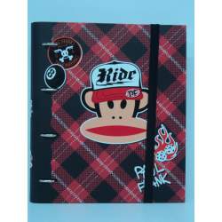 CUADERNO EUROPEAN A-4 4A RINGBOOK SENFORT15 PAUL FRANK BOYS 60045