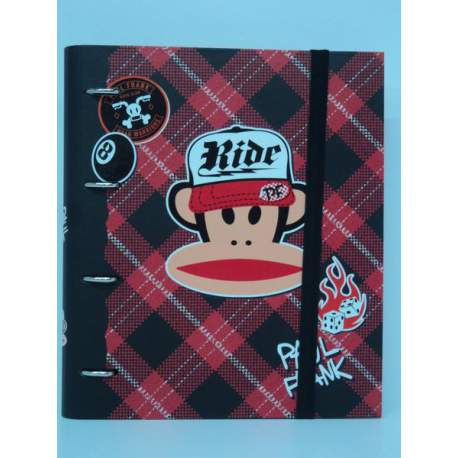 CUADERNO EUROPEAN A-4 4A RINGBOOK SENFORT15 PAUL FRANK BOYS 60045