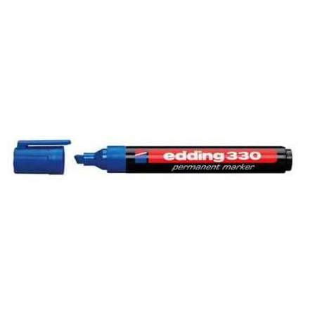 MARCD. EDDING Nº 330 PLASTICO AZUL C/10U