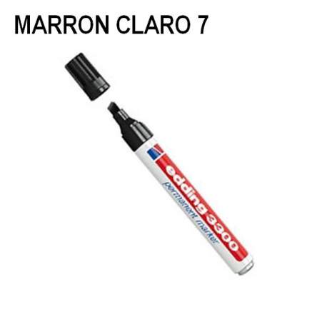 MARCD. EDDING Nº 3300 MARRON 7 C/10U