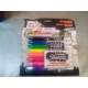 MARCD. PAPERMATE SHARPIE TEXTIL PUNTA PINCEL TINTA LIQUIDA BLISTER 8U