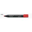 MARCD. STAEDTLER 350 PERMANENT BISEL ROJO C/10U