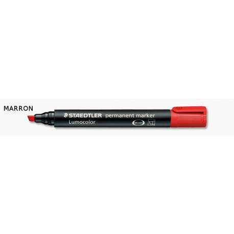 MARCD. STAEDTLER LUMOCOLOR 350 BISEL MARRON C/10U