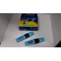 MARCD.FLUOR PELIKAN TEXTMARKER 490 AZUL C/10U