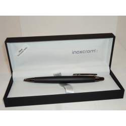 BOLIGRAFO INOXCROM ZEPPELIN SPORT LACA NEGRA