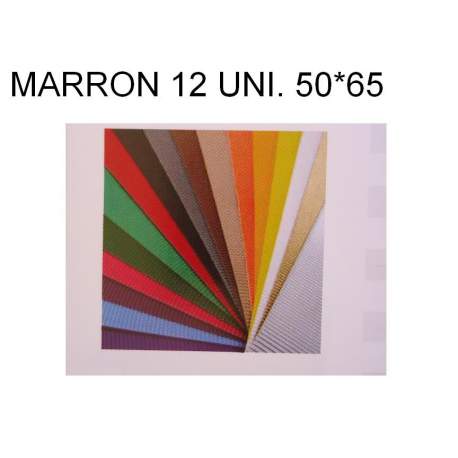 CARTON ONDULADO MARRON 50*65 PTE 5H